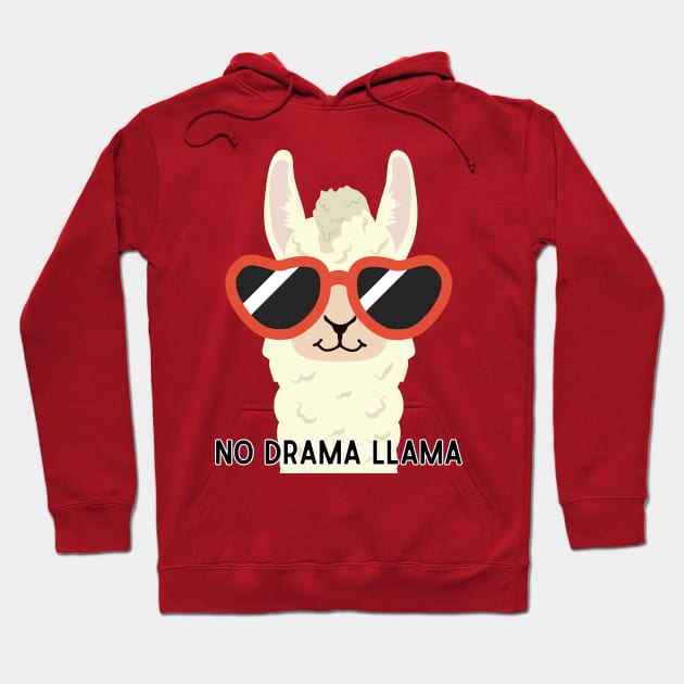 No Drama Llama Hoodie by Atlas Sage Apparel